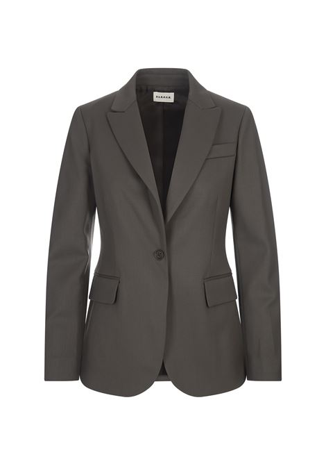 PAROSH Blazer Liliuxy In Gabardina Verde - PAROSH