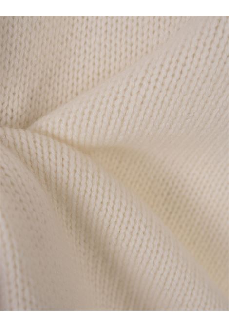 Maglione Wood In Cashmere Bianco PAROSH | WOOD-D540809002