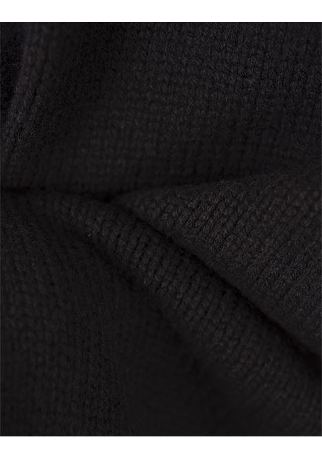 Gilet Wood In Cashmere Nero PAROSH | WOOD-D540810013