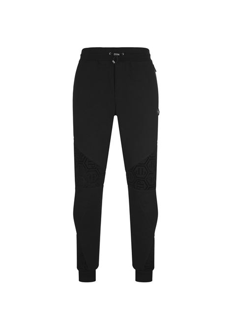 Jogging Set Hoodie/Trousers With Jacquard Inserts Monogram PHILIPP PLEIN | AADCMJJ0800PJO002N02