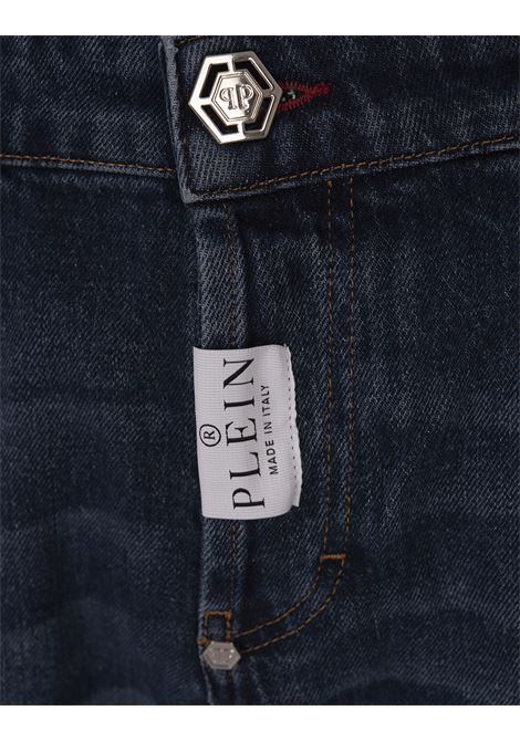 Blue Super Straight Cut Jeans PHILIPP PLEIN | FADCMDT3965PDE004N08GD