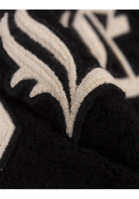 Wool & Cashemere Round Neck Pullover In Black PHILIPP PLEIN | FADCMKO1393PKN002N02