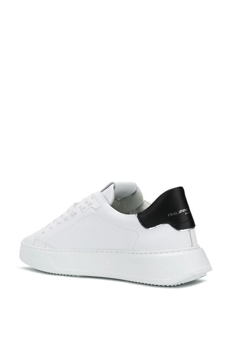 Sneakers Basse Temple - Bianco e Nero PHILIPPE MODEL | BTLUV007