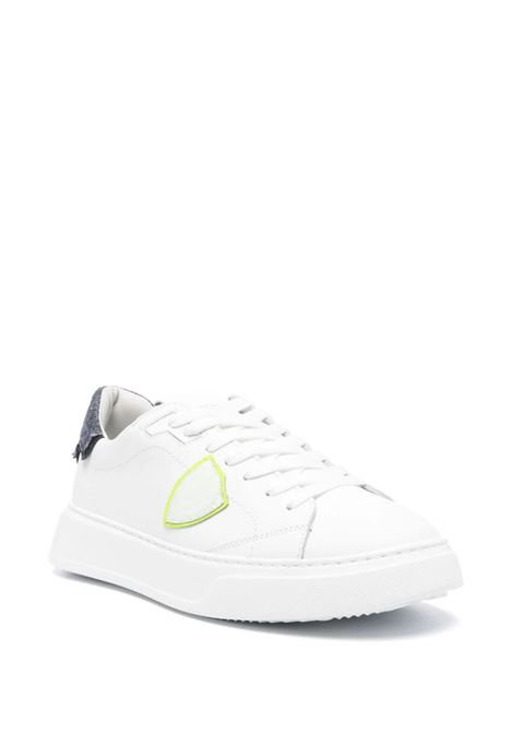 Temple Low Sneakers - White And Blue PHILIPPE MODEL | BTLUVLL2