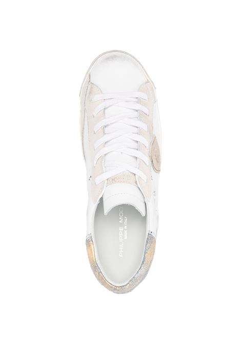 Sneakers Prsx Bianche e Azzurre PHILIPPE MODEL | PRLDVDM1