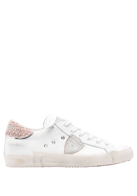 PHILIPPE MODEL Sneakers Prsx Bianche e Rosa - PHILIPPE MODEL