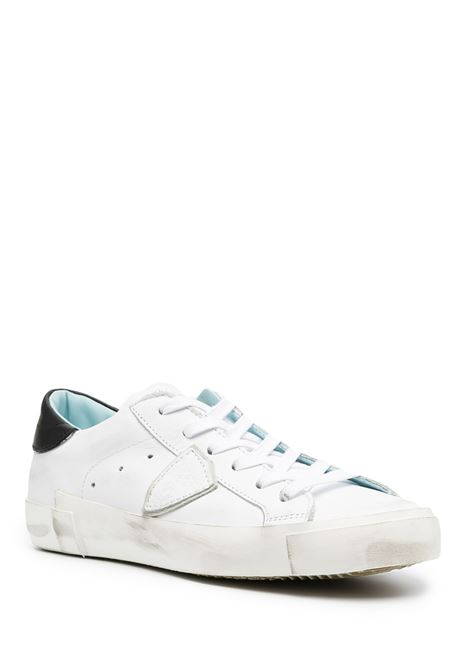 Sneakers Prsx Bianche e Nere PHILIPPE MODEL | PRLUV022