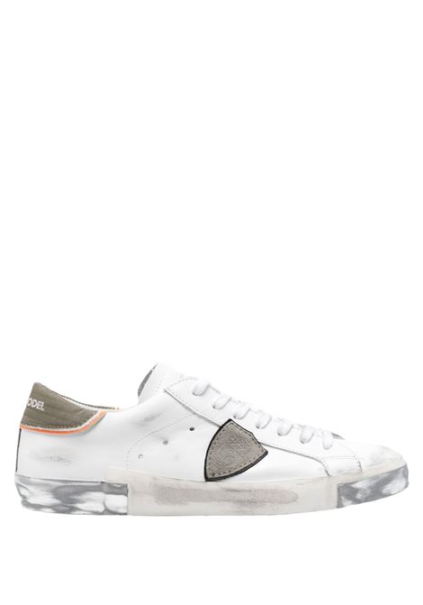 Sneakers Prsx Bianche e Verdi PHILIPPE MODEL | PRLUVLT3