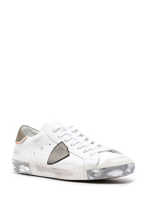 Sneakers Prsx Bianche e Verdi PHILIPPE MODEL | PRLUVLT3