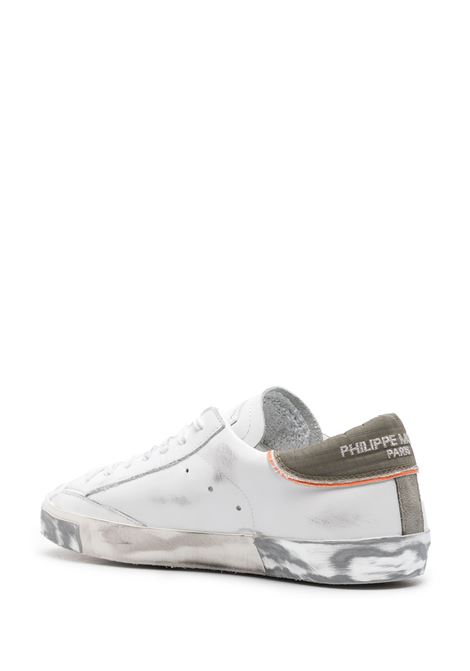 Sneakers Prsx Bianche e Verdi PHILIPPE MODEL | PRLUVLT3