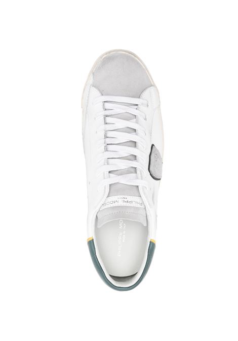 Sneakers Prsx Bianche e Verdi PHILIPPE MODEL | PRLUVV04