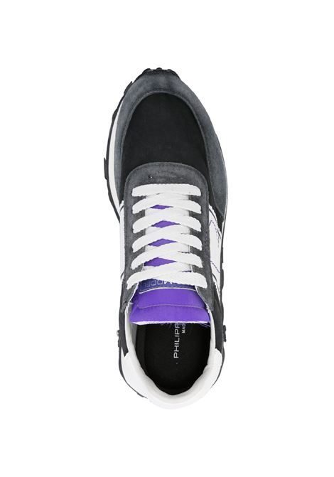 Black and Purple Tour Running Sneaker PHILIPPE MODEL | TILDWP04