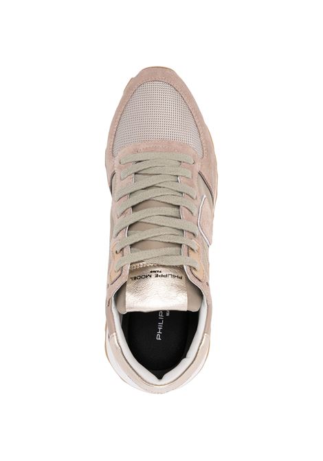 Beige Tropez Haute Sneakers PHILIPPE MODEL | TKLDW014