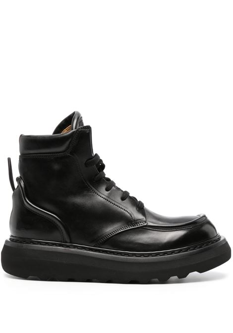 Lux Ankle Boots In Black Horse Leather PREMIATA | 32130CUSTO NERO