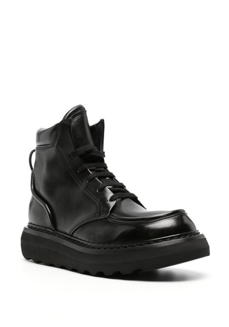 Lux Ankle Boots In Black Horse Leather PREMIATA | 32130CUSTO NERO