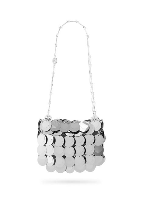 Silver Nano Sparkle Bag RABANNE | 23ASS0137PLX001P040