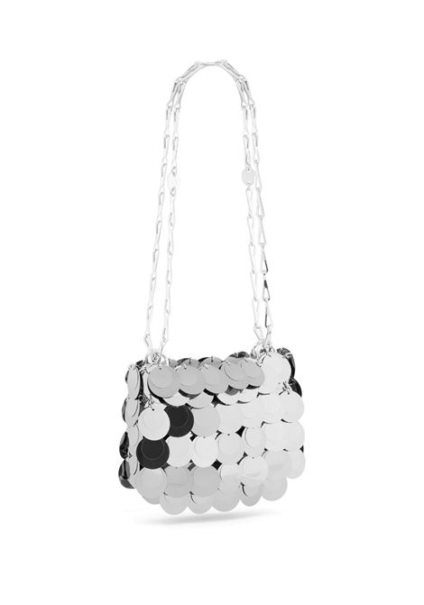 Silver Nano Sparkle Bag RABANNE | 23ASS0137PLX001P040