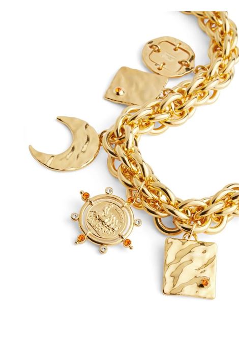 Summer Medals Brass Necklace In Gold RABANNE | 24FBB0373MET681P710