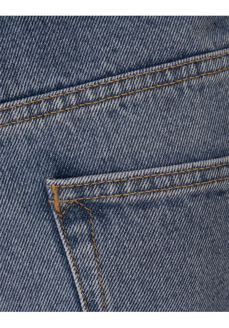 Jeans Svasati In Denim Blu Medio Con Medaglie RABANNE | 24FCPA245CO0524M412