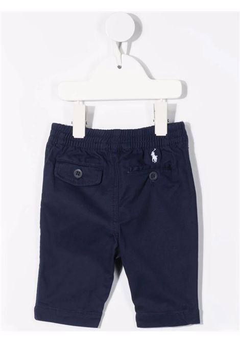 Pantaloni Prepster Polo In Chino Stretch Blu Navy RALPH LAUREN KIDS | 320-855803002