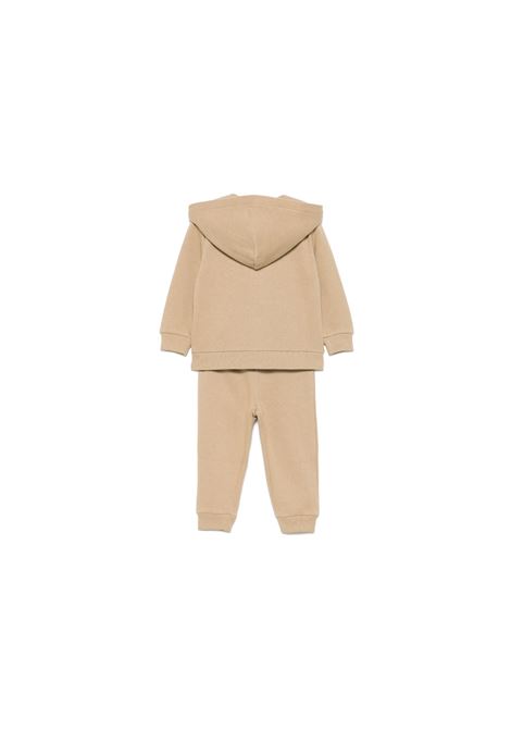 Beige Sports Suit With Logo RALPH LAUREN KIDS | 320-879018014