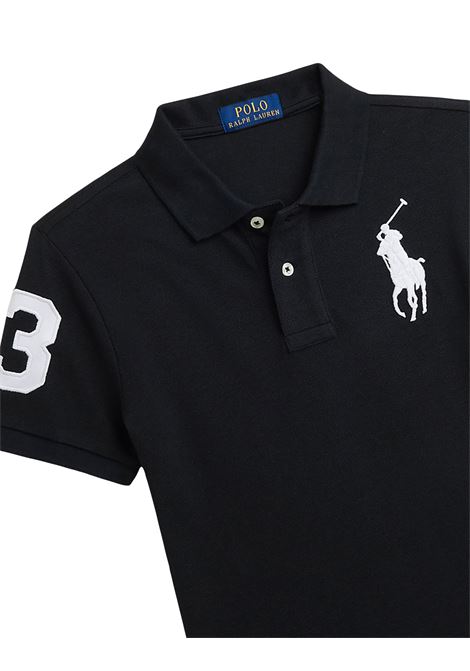 Polo Blu Navy Con Big Pony RALPH LAUREN KIDS | 323-708861111