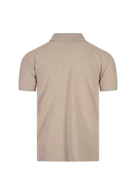 Slim-Fit Polo Shirt In Beige Piqu? RALPH LAUREN | 710-536856215