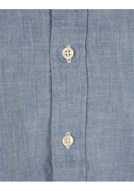 Chambray Custom-Fit Shirt With Pony RALPH LAUREN | 710-548538001