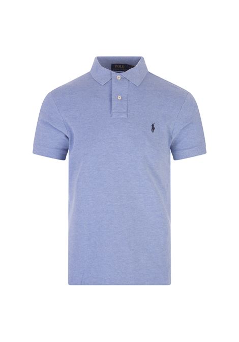 Light Blue Slim-Fit Piqu? Polo RALPH LAUREN | 710-548797013