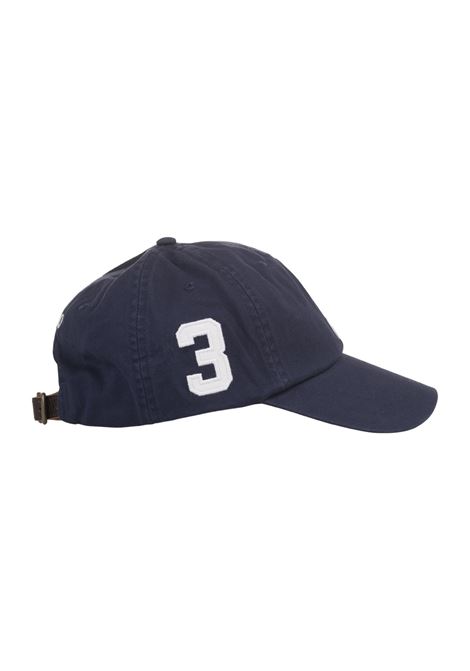 Navy Blue Baseball Hat With Maxi Pony RALPH LAUREN | 710-673584013