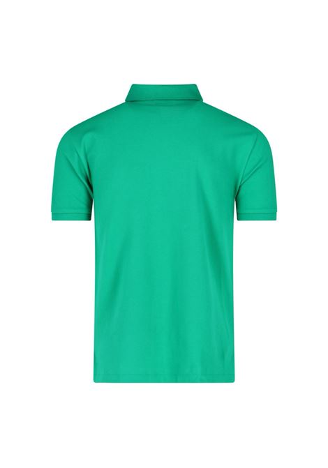 Polo in Piquet Slim-Fit Verde e Blu RALPH LAUREN | 710-795080019