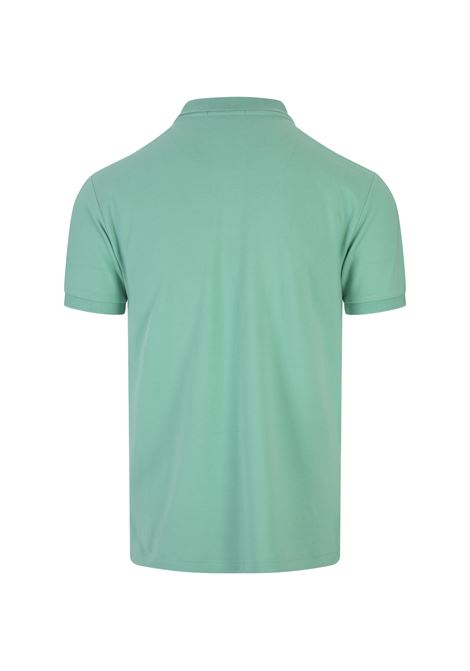 Polo in Piquet Slim-Fit Verde Tramonto e Rosa RALPH LAUREN | 710-795080020