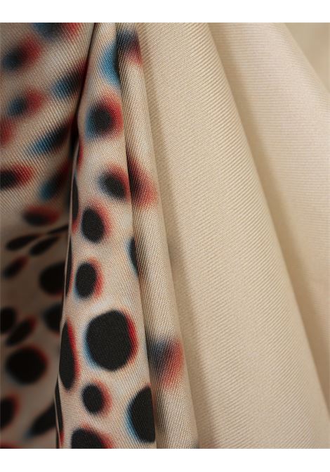 Light Beige Leopard Print Long Dress ROBERTO CAVALLI | TKT103-4QN0700504
