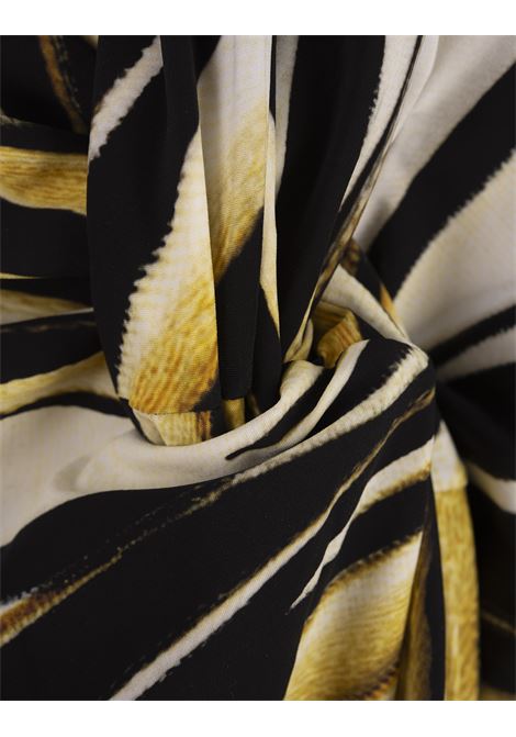 Sarong With Ray Of Gold Print ROBERTO CAVALLI | TKW016-HVM3301080