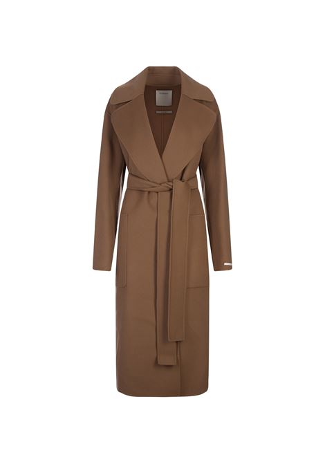 Brown Veleno Coat SPORTMAX | 2422016031600001