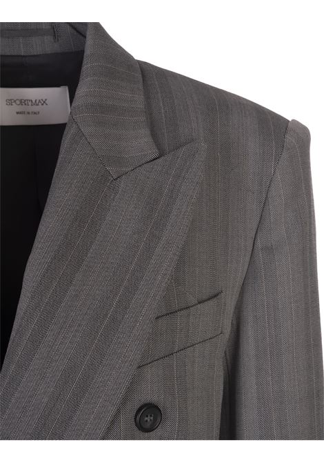 Blazer Merlot Grigio Chiaro SPORTMAX | 2422046023600002