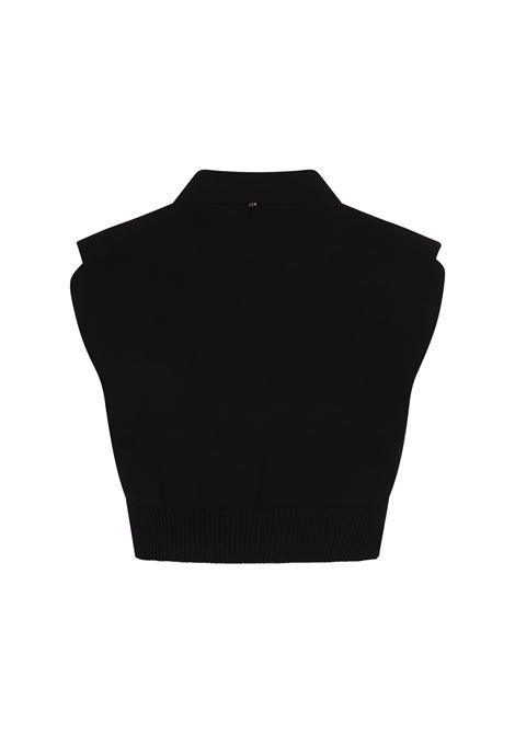 Black Folk Gilet SPORTMAX | 2422356011600004