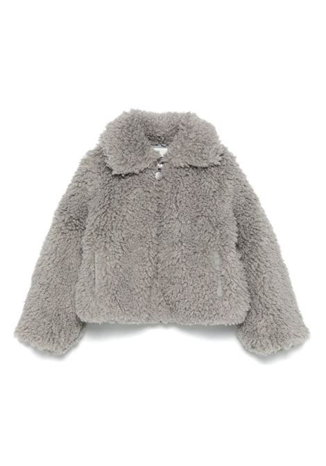 STELLA MCCARTNEY KIDS Cappotto In Teddy Grigio - STELLA MCCARTNEY KIDS