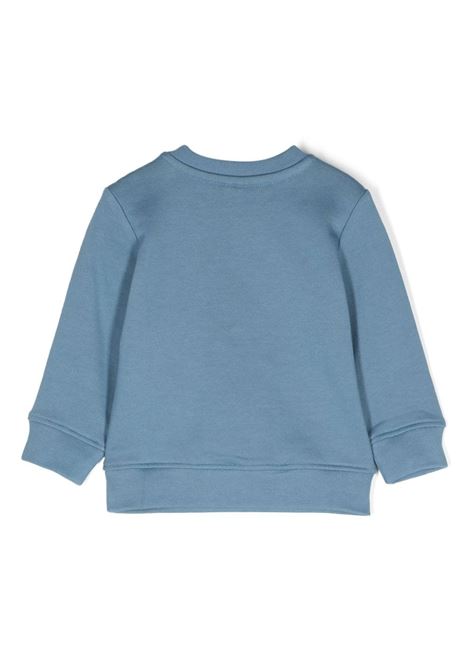 Light Blue Sweatshirt With Space Print STELLA MCCARTNEY KIDS | TV4520-Z0453626