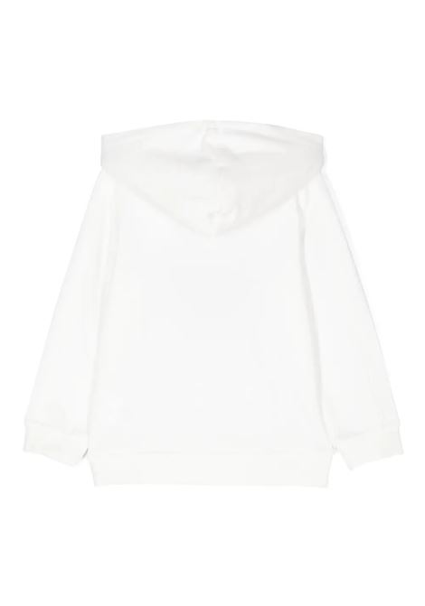 White Hoodie with Applied Stella Graphic STELLA MCCARTNEY KIDS | TV4B00-Z0453101