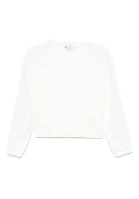 STELLA MCCARTNEY KIDS Felpa Bianca Con Grafica Logo Sulla Manica - STELLA MCCARTNEY KIDS