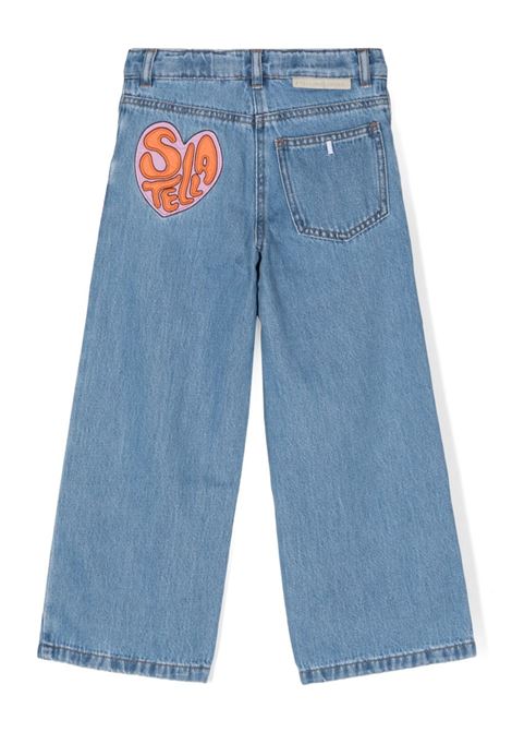 Jeans in Denim con Lavaggio Vintage e Gamba Dritta STELLA MCCARTNEY KIDS | TV6B10-Z0746601