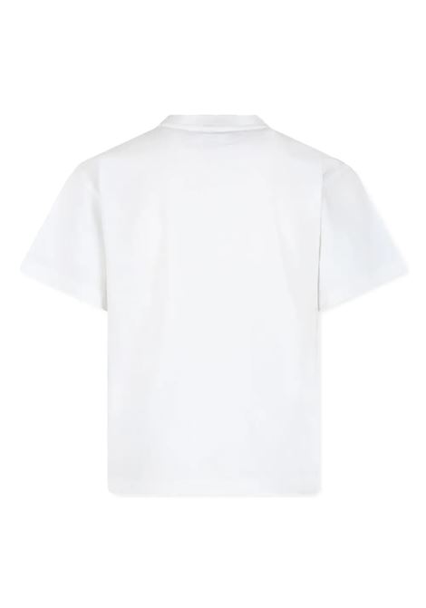 Logo Graphic T-Shirt In White STELLA MCCARTNEY KIDS | TV8P61-Z0434101