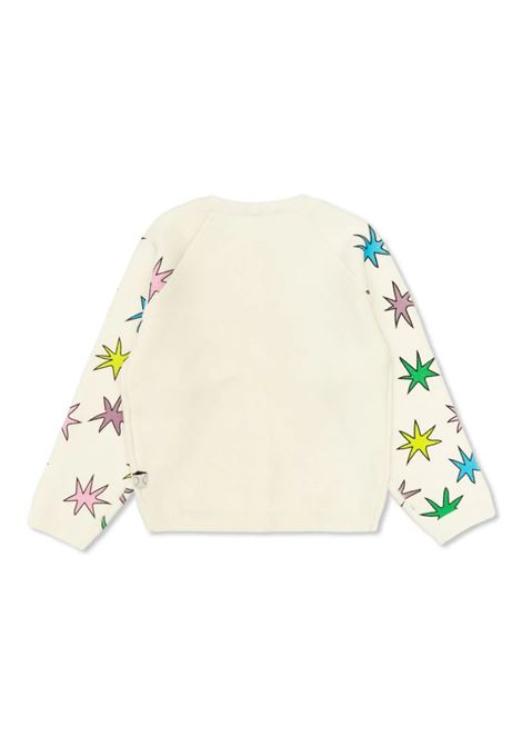 White Knitted Cardigan With Bright Stars STELLA MCCARTNEY KIDS | TV9010-Z2457101