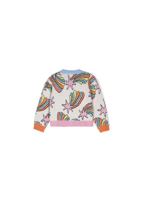 Cardigan in Maglia con Stelle Cadenti STELLA MCCARTNEY KIDS | TV9C00-Z2292999