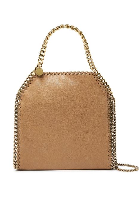 Pecan Brown And Gold Mini Falabella Tote Bag STELLA MCCARTNEY | 371223-WP04052200