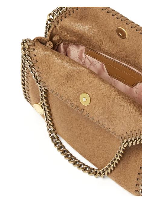 Pecan Brown And Gold Mini Falabella Tote Bag STELLA MCCARTNEY | 371223-WP04052200