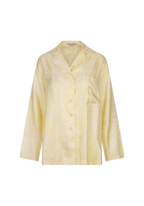 Printed Yellow Silk Shirt STELLA MCCARTNEY | 620121-3ES2057053