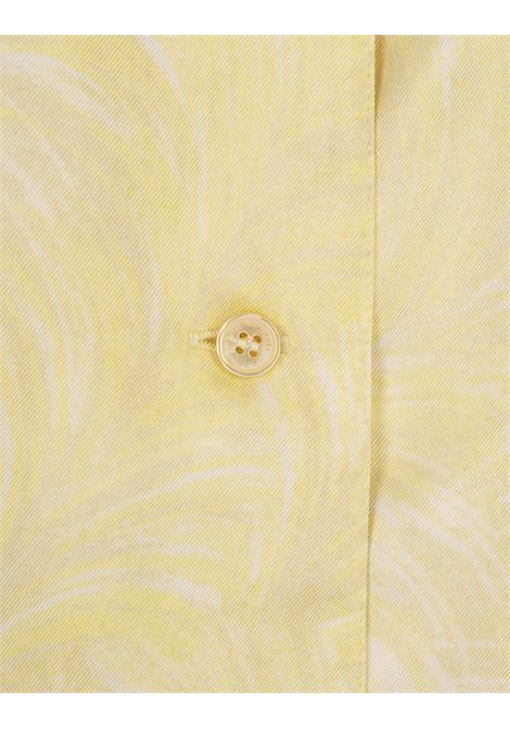 Printed Yellow Silk Shirt STELLA MCCARTNEY | 620121-3ES2057053