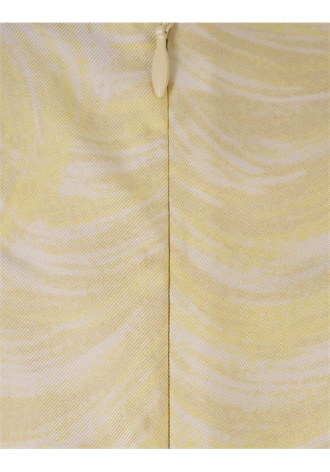 Printed Yellow Silk Top STELLA MCCARTNEY | 6T0017-3ES2057053